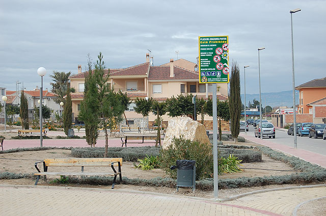 El Ayuntamiento instala placas recomendando el correcto uso en los jardines y parques de Alguazas - 3, Foto 3