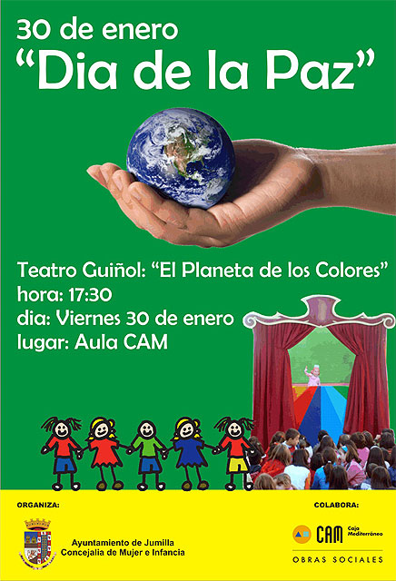 Con la representación ‘El planeta de los colores’ se conmemorá, en Jumilla, el Día internacional de la paz - 1, Foto 1
