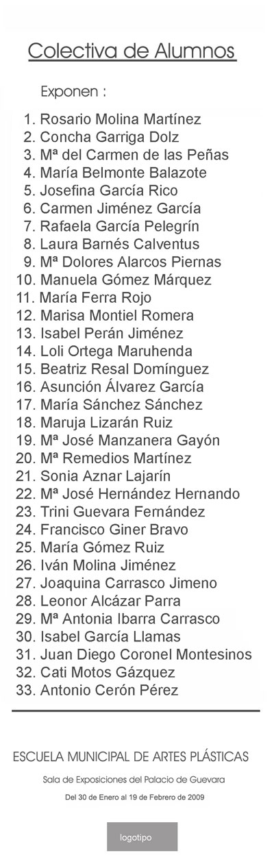 33 alumnos de la Escuela Municipal de Artes Plásticas exponen “Microorganismos”, en el Palacio de Guevara - 2, Foto 2