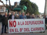 El PSOE respaldará a los vecinos del Barrio del Carmen contra la ubicación de la nueva depuradora