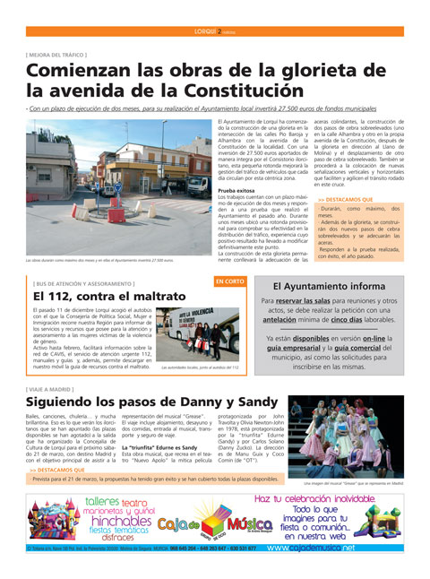 El Ayuntamiento de Lorquí renueva el aspecto de su boletín municipal - 2, Foto 2