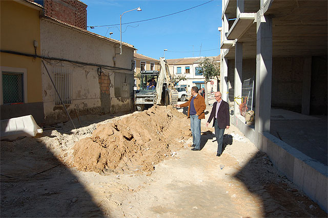 El alcalde de Las Torres de Cotillas visita diversas obras en las calles del municipio - 1, Foto 1