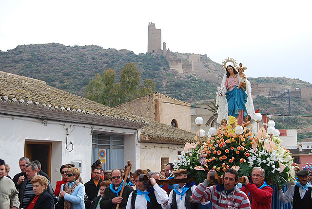 Gran participacin en la tradicional romera de la Candelaria 2009, Foto 1