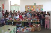 Los alumnos del colegio “Guadalentín” de El Paretón llevan a cabo una campaña de recogida de alimentos