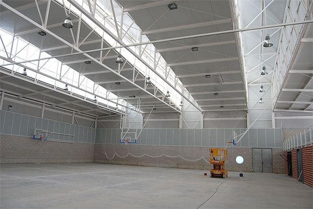 Las obras del nuevo pabellón de Las Torres de Cotillas, en su recta final - 1, Foto 1