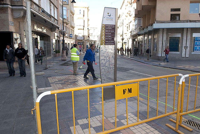 La peatonalización de Puerta de Murcia afronta su última fase - 2, Foto 2