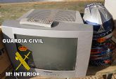 La Guardia Civil sorprende a una persona con numerosos efectos procedentes de robo
