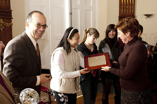 La alcaldesa recibe a las Campeonas de la Copa de la Reina de tenis de mesa - 3, Foto 3