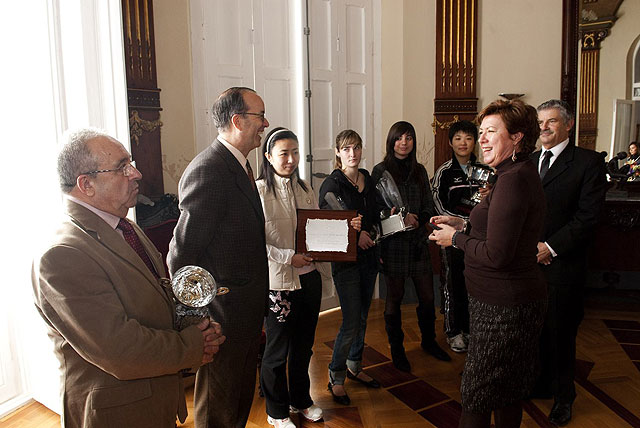 La alcaldesa recibe a las Campeonas de la Copa de la Reina de tenis de mesa - 4, Foto 4