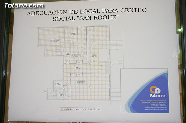 Finalizan las obras del Centro Social del barrio de San Roque-Las Parras, un proyecto con una inversin de ms de 373.000 euros - 14