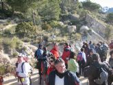 El club senderista de Totana, por las montañas del altiplano