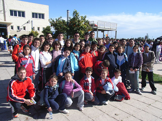 Treinta y seis escolares de Totana participaron en la Final Regional Escolar de Campo a Través - 1, Foto 1