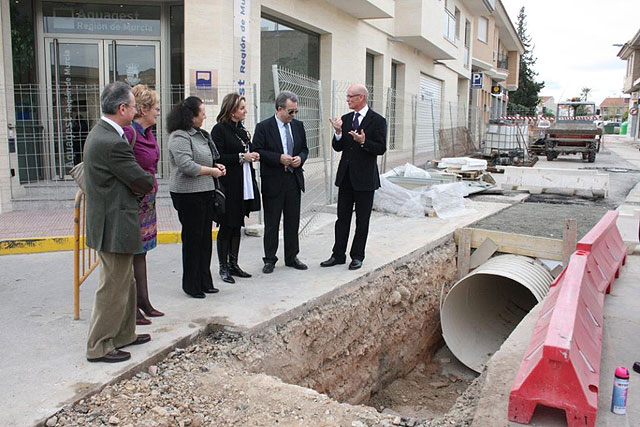 Agricultura invierte más de ocho millones de euros en un sistema integrado de colectores pluviales en Las Torres de Cotillas - 1, Foto 1