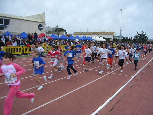 Treinta y seis escolares de Totana participaron en la Final Regional Escolar de Campo a Travs - 2