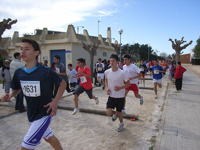 Treinta y seis escolares de Totana participaron en la Final Regional Escolar de Campo a Travs - 5