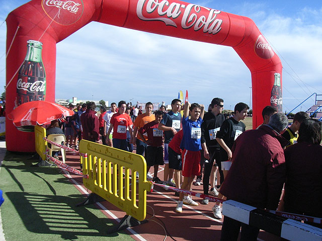 Treinta y seis escolares de Totana participaron en la Final Regional Escolar de Campo a Travs - 6