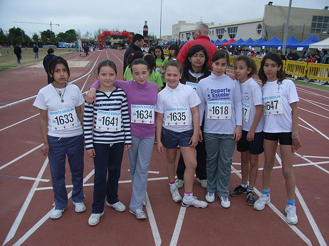 Treinta y seis escolares de Totana participaron en la Final Regional Escolar de Campo a Travs - 7