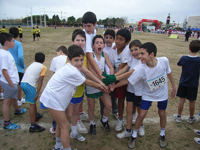 Treinta y seis escolares de Totana participaron en la Final Regional Escolar de Campo a Travs - 8