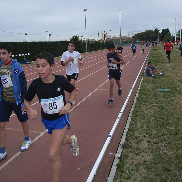 Treinta y seis escolares de Totana participaron en la Final Regional Escolar de Campo a Travs - 12