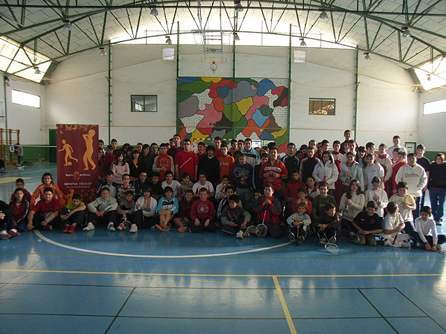 Totana acogi la primera Jornada Regional Escolar de Bdminton - 2