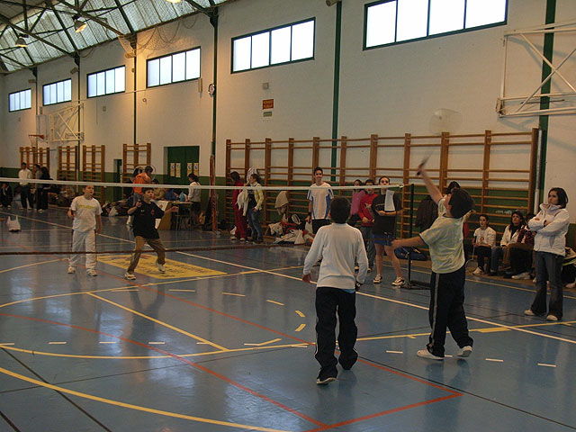 Totana acogi la primera Jornada Regional Escolar de Bdminton - 8