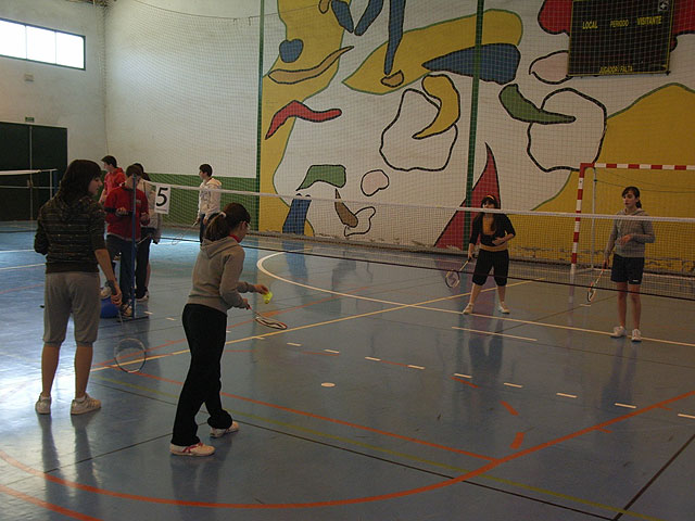 Totana acogi la primera Jornada Regional Escolar de Bdminton - 9