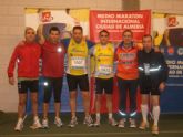 Los atletas del Club Atletismo Totana ultiman su preparación para la maratón de Barcelona