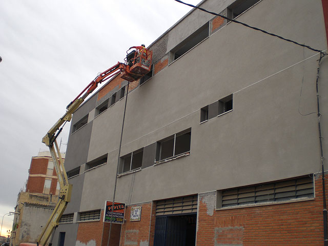 Las obras del nuevo cuartel “Cabo Alfonso Murcia” de la Policía Local entran en la fase final de ejecución, Foto 1
