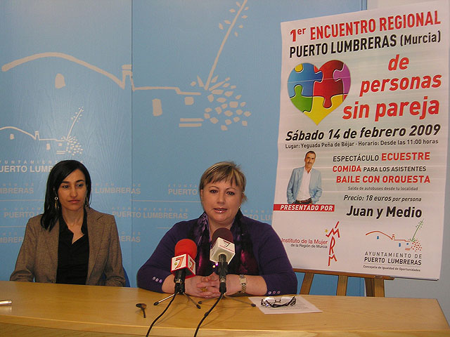 Puerto Lumbreras acogerá el I Encuentro regional de personas sin pareja el próximo 14 de febrero - 1, Foto 1