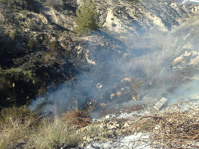 Sofocan un incendio en la zona de Los Secanos, Foto 3