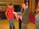 El Alcalde felicita al Club Atltico Voleibol Murcia 2005 por su tercer ttulo en la Copa de la Reina