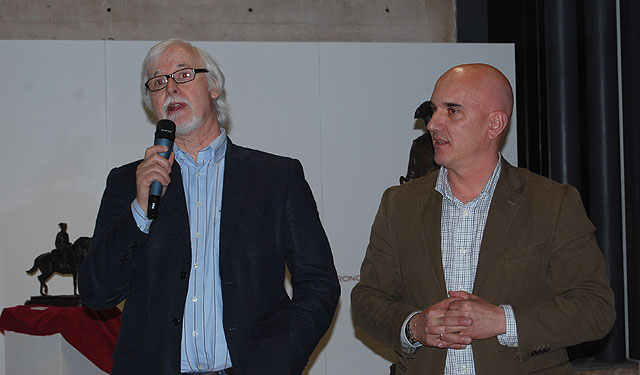 Gran expectacin en la inauguracin de la exposicin “Bronces de Sergio Blanco”, Foto 1