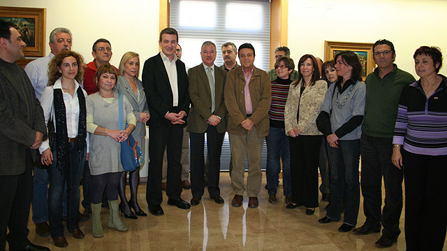 Daniel Bueno presenta a Valcárcel la nueva Comisión Ejecutiva regional de CCOO - 1, Foto 1