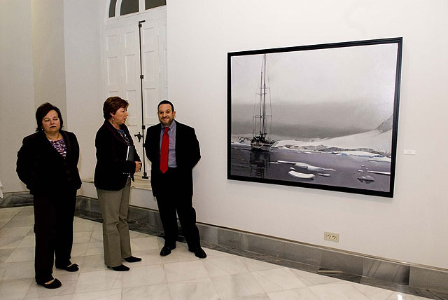 Inaugurada la exposición de pintura South Pole en el Palacio Consistorial - 1, Foto 1