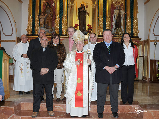 El obispo de la diócesis de Cartagena visita Roche y Portmán - 1, Foto 1