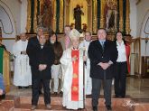 El obispo de la dicesis de Cartagena visita Roche y Portmn