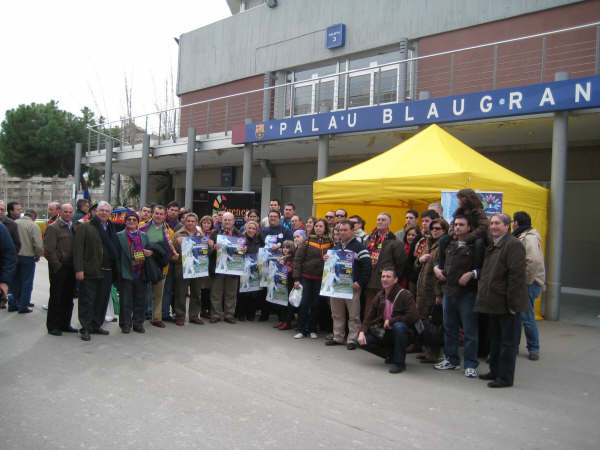 El Barcelonismo mostró su apoyo a las Enfermedades Raras, Foto 1