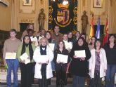 El alcalde y la concejal de Poltica Social clausuran el curso de habilidades sociales desarrollado en Jumilla