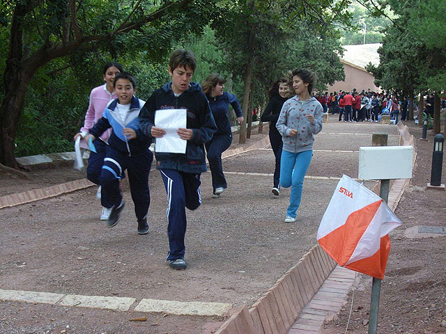 Ciento setenta escolares de los centros de enseñanza de Totana participaron en la Jornada de Orientacin en la Naturaleza de Deporte Escolar - 3