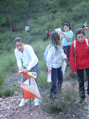 Ciento setenta escolares de los centros de enseñanza de Totana participaron en la Jornada de Orientacin en la Naturaleza de Deporte Escolar - 4