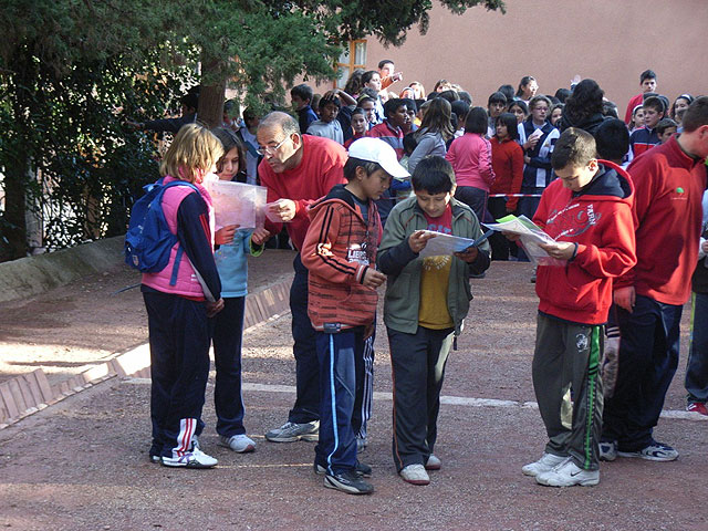 Ciento setenta escolares de los centros de enseñanza de Totana participaron en la Jornada de Orientacin en la Naturaleza de Deporte Escolar - 10