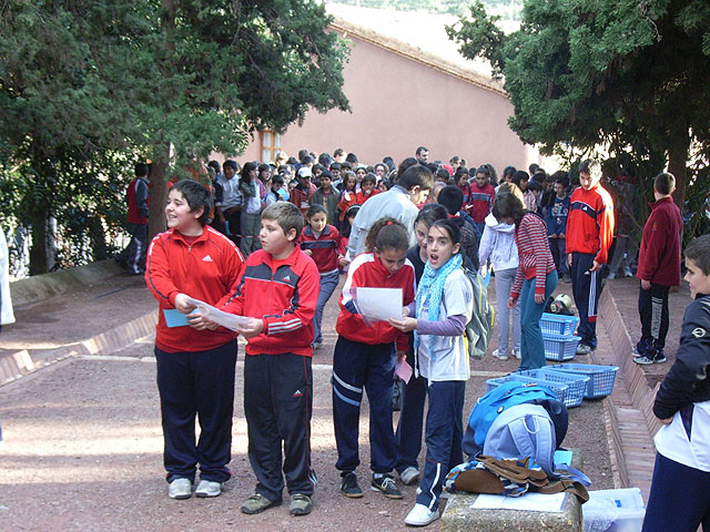 Ciento setenta escolares de los centros de enseñanza de Totana participaron en la Jornada de Orientacin en la Naturaleza de Deporte Escolar - 6