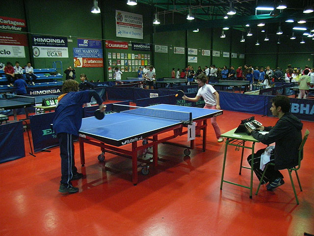 El Colegio Tierno Galvn de Totana se proclama Campen Regional Alevin de Tenis de Mesa - 5