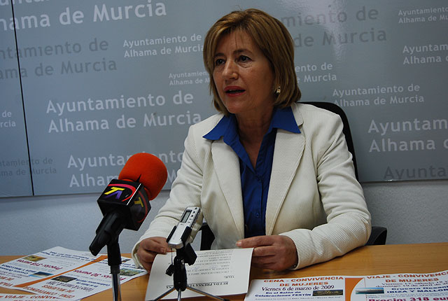 Una cena-convivencia y un viaje-convivencia para mujeres son dos del actividades programadas para conmemorar el da de la Mujer, Foto 1