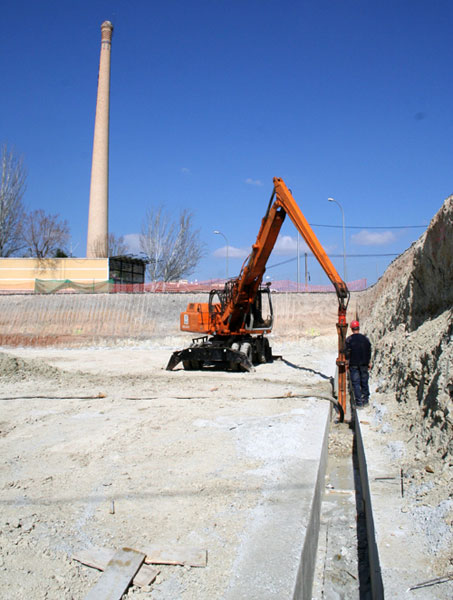 Termina el vaciado del primer sótano del parking del auditorio - 3, Foto 3