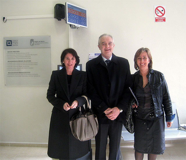 Inmaculada García inaugura la oficina de la Agencia Regional de Recaudación en Abarán - 1, Foto 1