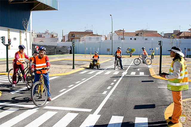Alcantarilla pone a disposición de los niños un nuevo Parque de Educación Infantil de Tráfico - 1, Foto 1