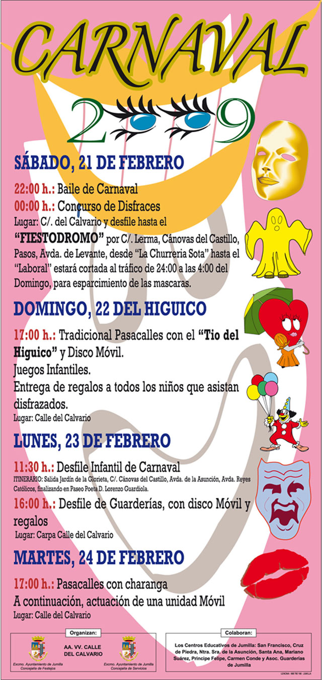 Jumilla presenta varias novedades para carnaval, una de ellas el ‘Fiestódromo’ y un desfile para el sábado - 2, Foto 2