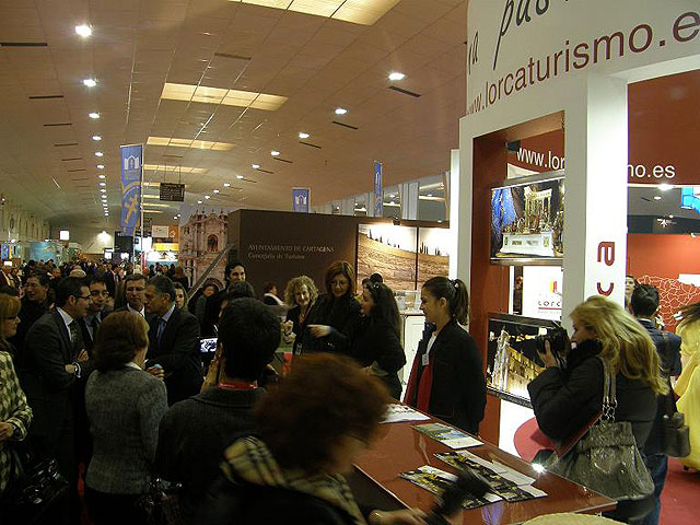Lorca inaugura hoy su triple presencia en TURISMUR - 1, Foto 1