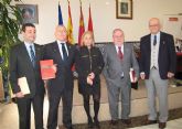 La consejera de Presidencia asiste a la presentacin del libro 'Derecho Autonmico de la Regin de Murcia'